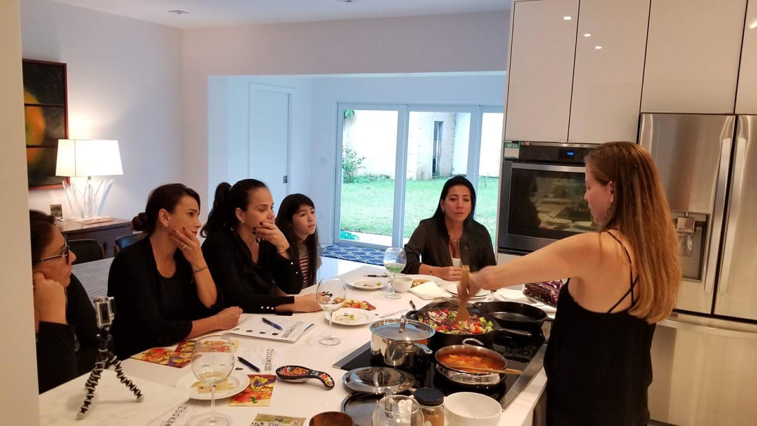 Corporate nutrition workshop — healthy cooking demo
